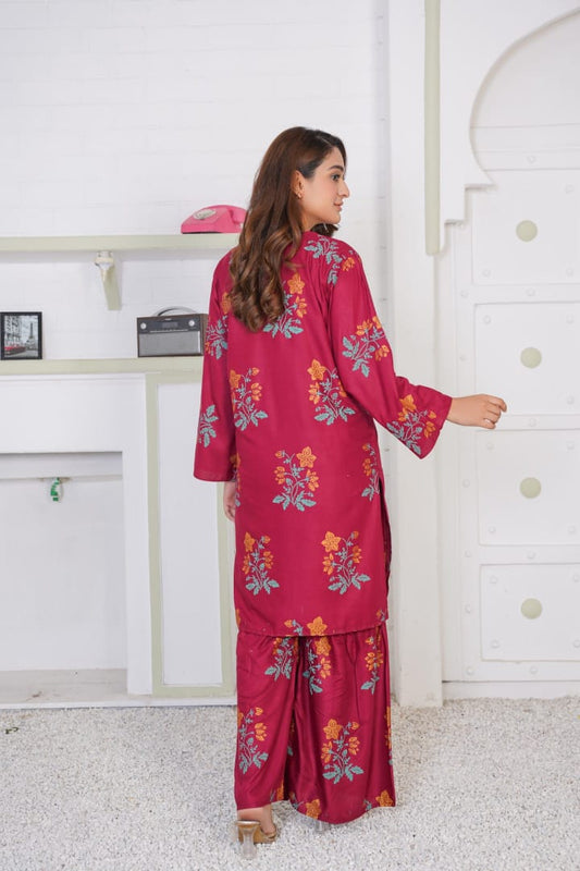 Horizon Sharara ( Stitched 2 Pcs)