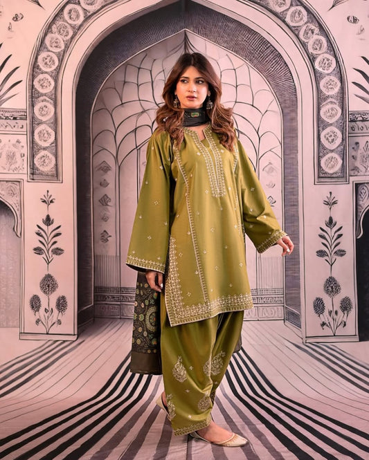 Nihal (Embroided 2 PCs)