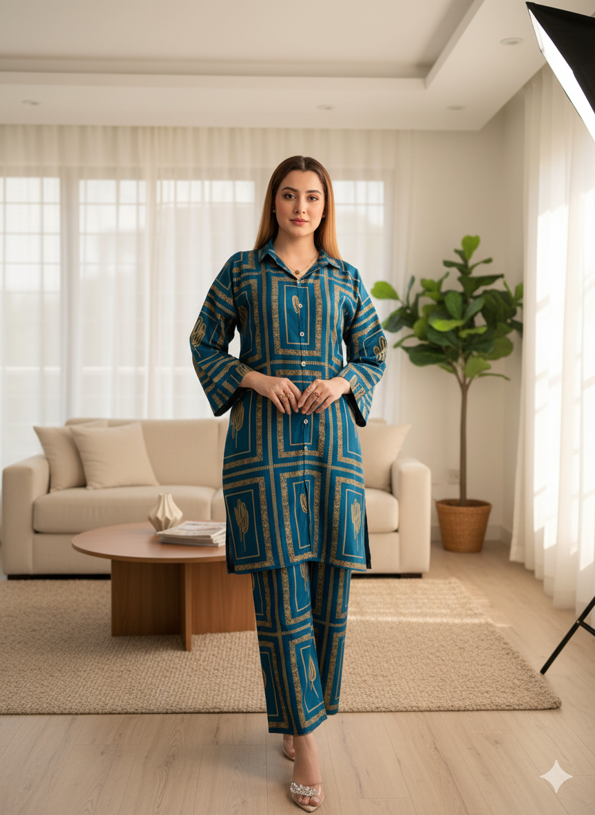 Roshni (Stitched 2 Pcs)