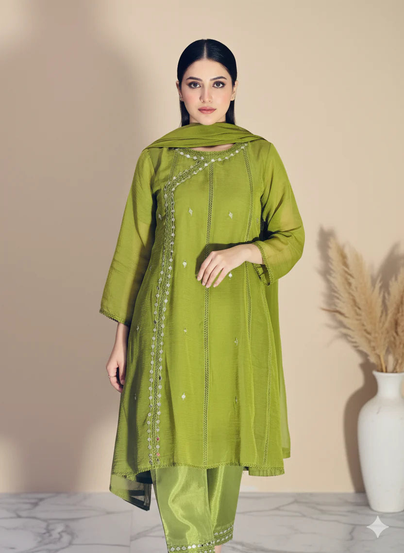 Mahnoor  ( Stitched 3 Pcs )
